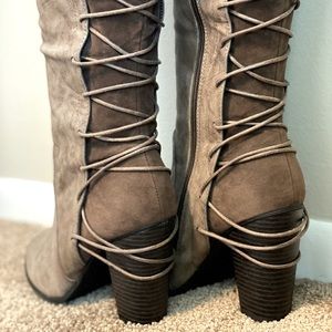 Taupe Boots